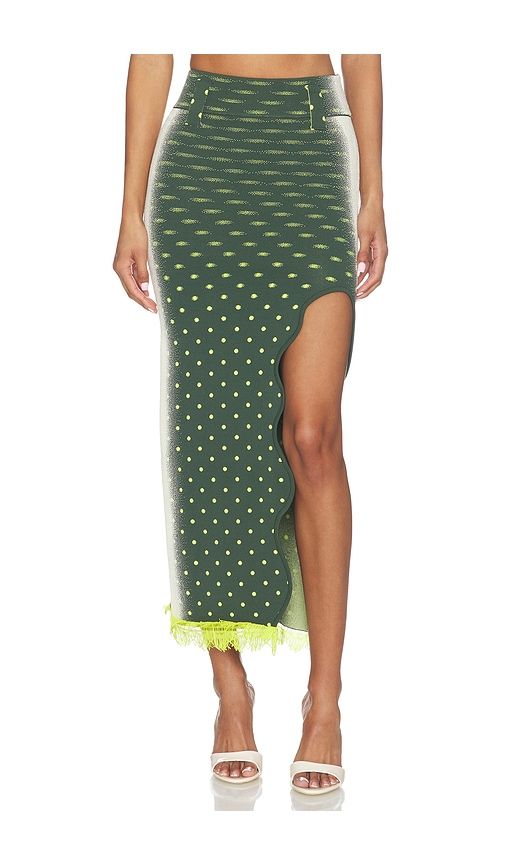 Lily Midi Skirt in Green. - size L (also in S, XL, XS) - PH5 - Modalova