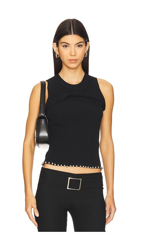 Twist Front Knit Top in . - size M (also in S, XS) - PRIVATE POLICY - Modalova