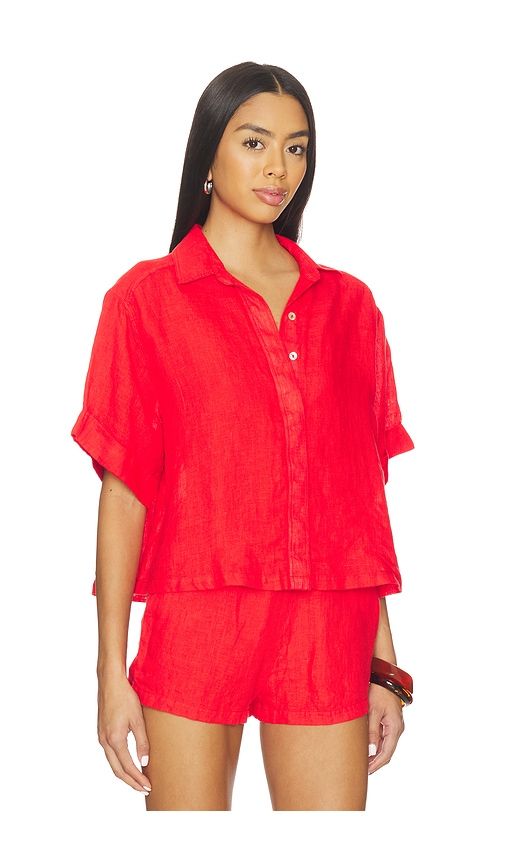 Linen Button Up Top in . - size M/L (also in XS/S) - PQ - Modalova