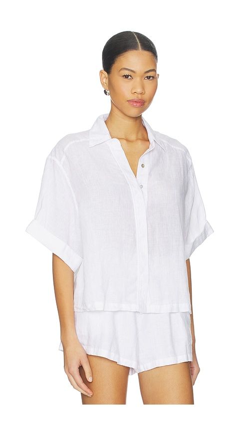 Linen Button Up Top in . - size M/L (also in XS/S) - PQ - Modalova