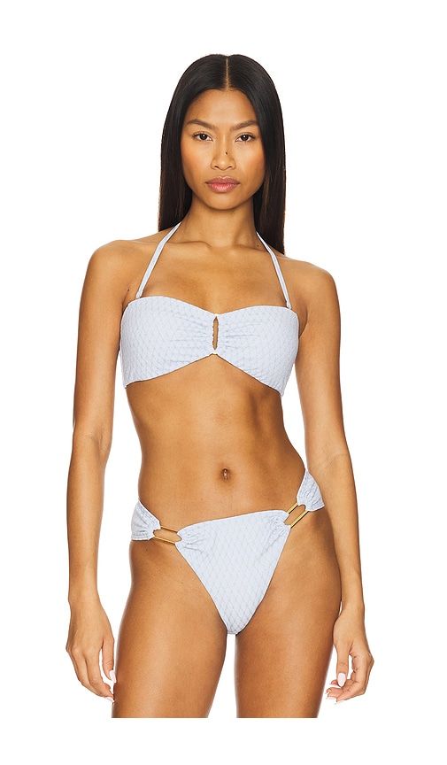 Detail Bandeau Bikini Top in Baby Blue. - size L (also in M, S) - PQ - Modalova
