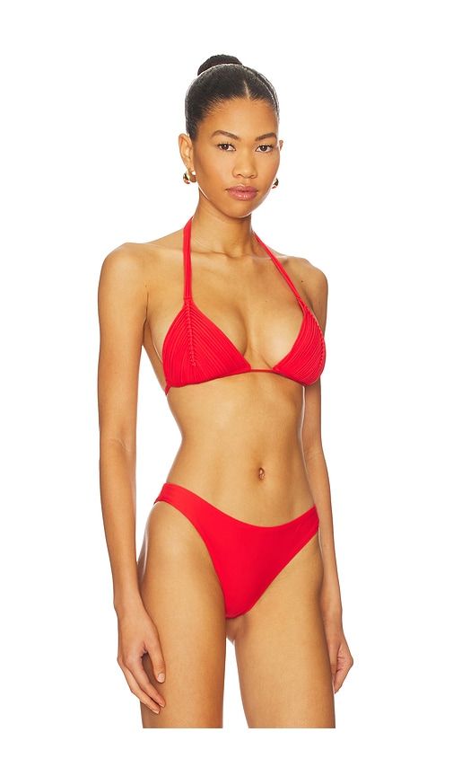 Isla Triangle Bikini Top in Red in Red. - size L (also in M) - PQ - Modalova