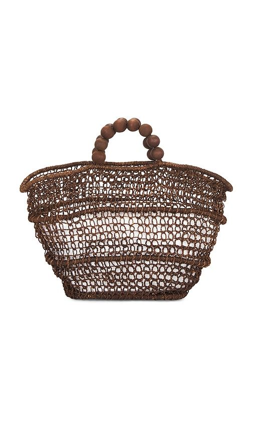 The Comporta Tote Bag in Chocolate - Poolside - Modalova