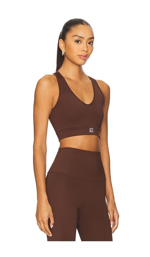 Emma Sports Bra in Chocolate. - size XS (also in XL) - Port de Bras - Modalova