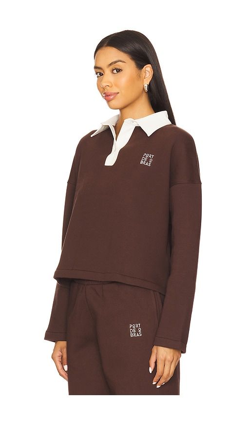 Sofia Sweater in Chocolate. - size XL (also in XS) - Port de Bras - Modalova