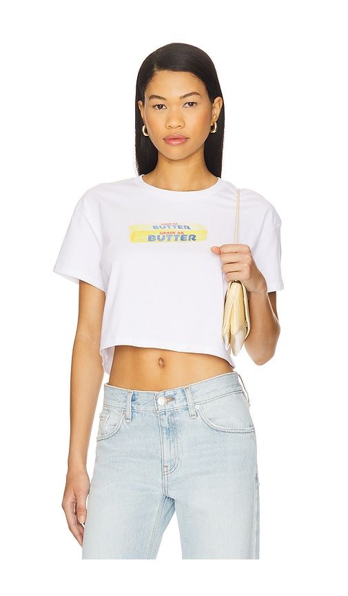 Butter Stick Crop Top in . - size L (also in M, S, XL, XS) - Polychrome Goods - Modalova