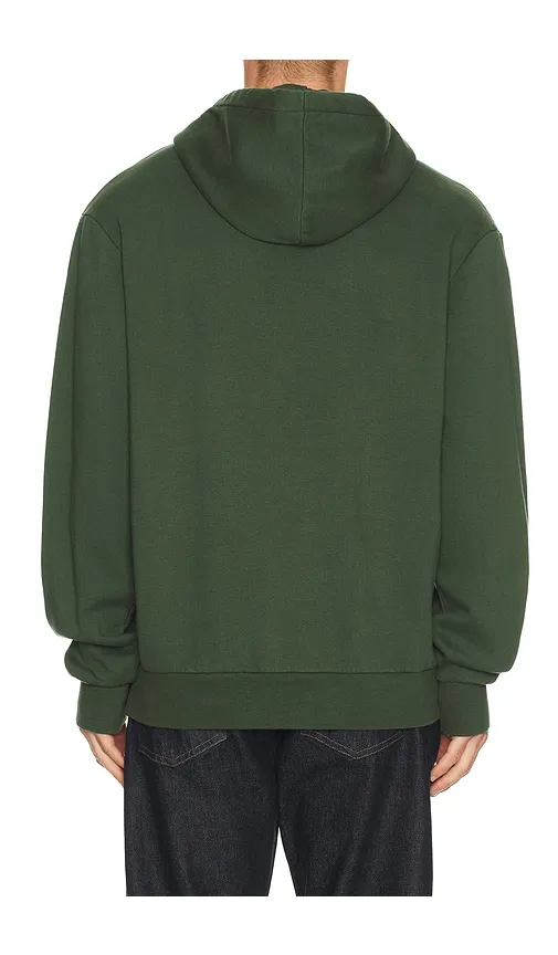 Stitch Hooded Sweatshirt in Green. - size M (also in S, XL/1X) - Palmes - Modalova