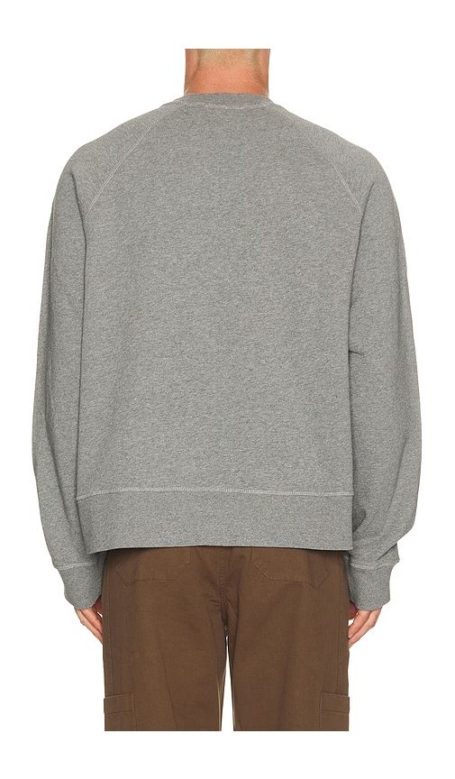 Lake Raglan Crewneck Sweatshirt in Grey. - size L (also in M, S, XL/1X) - Palmes - Modalova