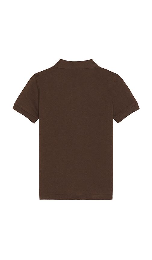 Kids Short Sleeve Basic Mesh Polo Shirt in Brown. - size 2 (also in 5) - Polo Ralph Lauren - Modalova