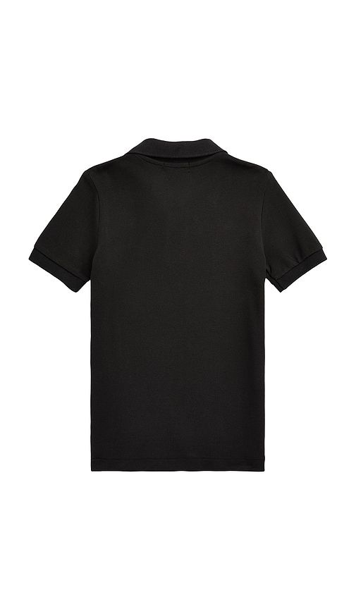 Kids Short Sleeve Basic Mesh Polo in Black. - size 6 (also in 7) - Polo Ralph Lauren - Modalova