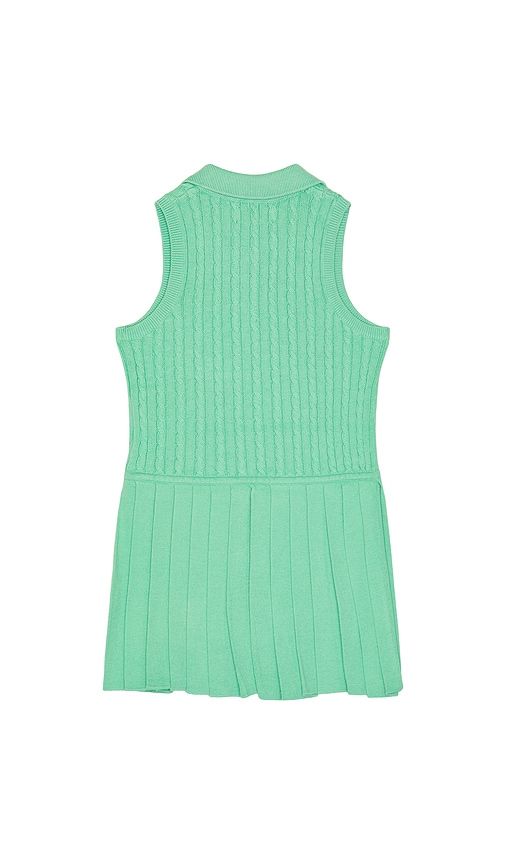 Sleeveless Cotton Mini Cable Collared Dress in Sage. - size 2 (also in 3) - Polo Ralph Lauren - Modalova