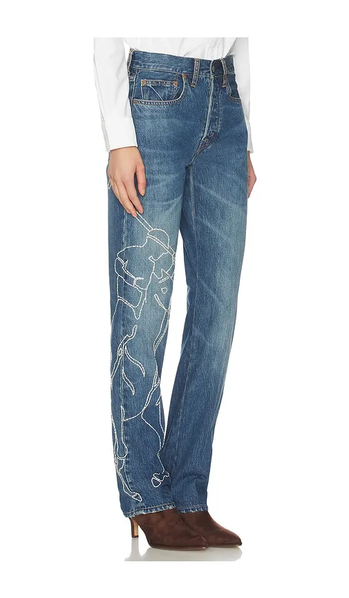 Rigid Denim Straight Leg in Blue. - size 29 (also in 30) - Polo Ralph Lauren - Modalova