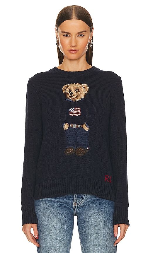 Bear Pullover in Navy. - size M (also in S, XL, XS, XXS) - Polo Ralph Lauren - Modalova