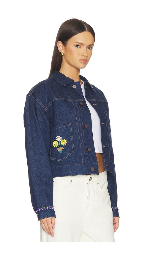Rigid Denim Trucker Jacket in Blue. - size M (also in S, XS) - Polo Ralph Lauren - Modalova