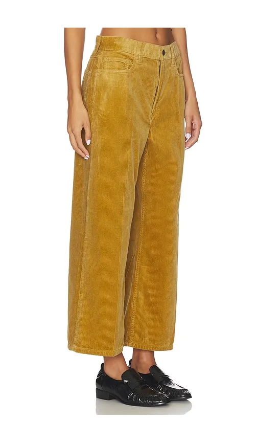 Corduroy Wide-leg Cropped Pant in . - size 0 (also in 00) - Polo Ralph Lauren - Modalova
