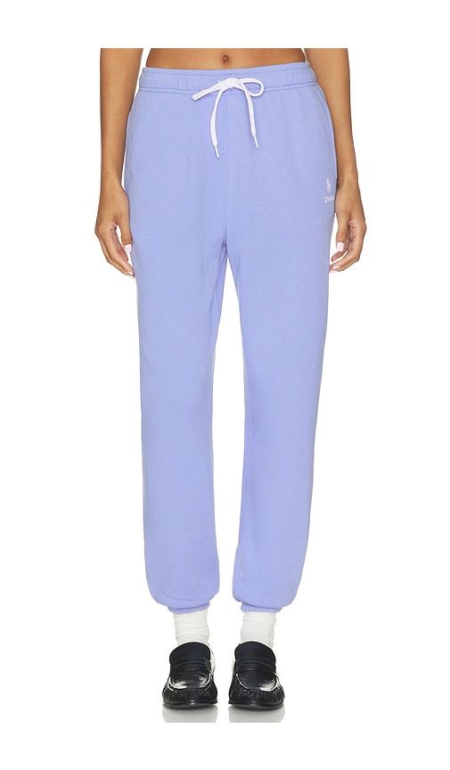 Island Fleece Ankle Jogger Pants in Baby Blue. - size M (also in S, XS) - Polo Ralph Lauren - Modalova