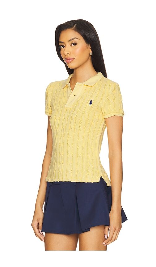 Short Sleeve Polo in Yellow. - size L (also in M, S, XL) - Polo Ralph Lauren - Modalova