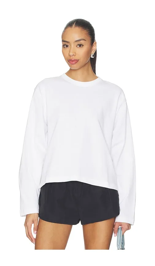 Jersey Crop Long Sleeve T-shirt in . - size M (also in S, XS) - Polo Ralph Lauren - Modalova