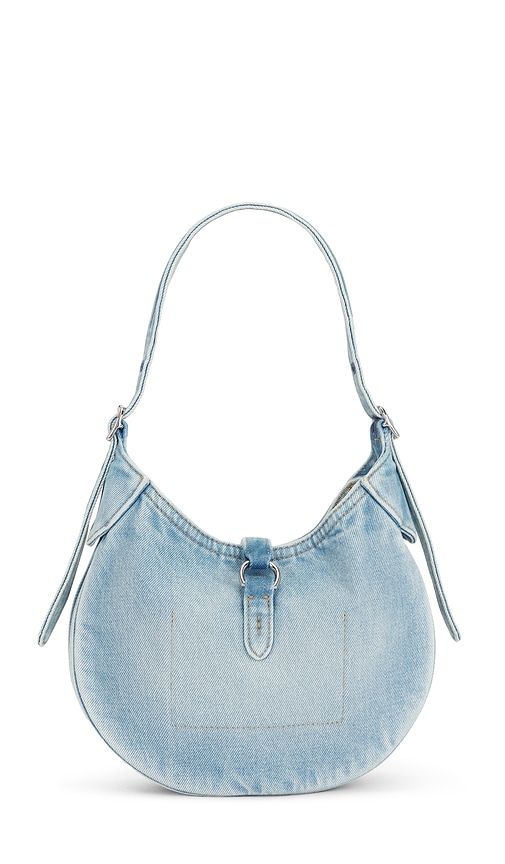 Denim Shoulder Bag Small in Denim-Medium - Polo Ralph Lauren - Modalova