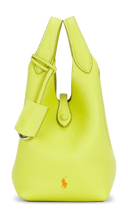 Shiny Drum Pebble Small Crossbody Bag in Green - Polo Ralph Lauren - Modalova