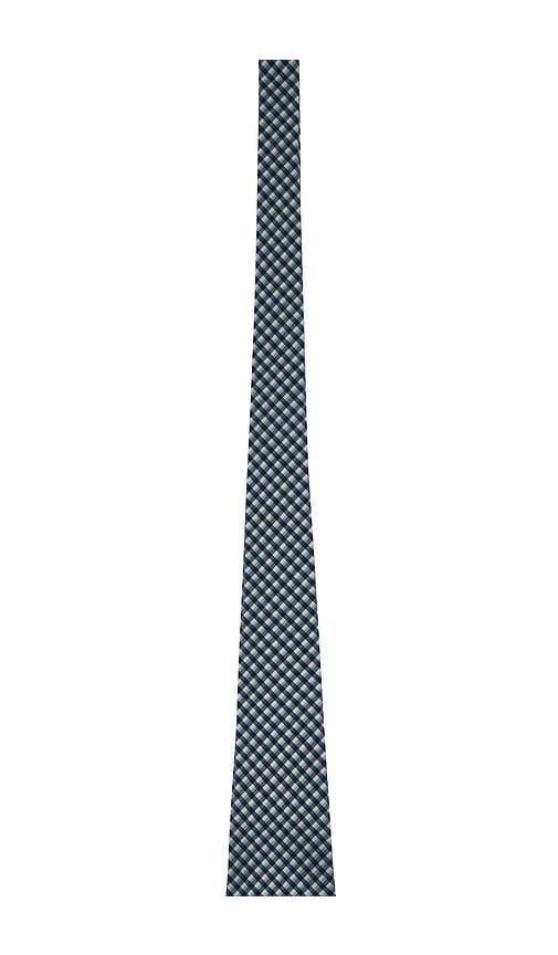 Micro Gingham Vintage Neck Tie in Blue - Polo Ralph Lauren - Modalova