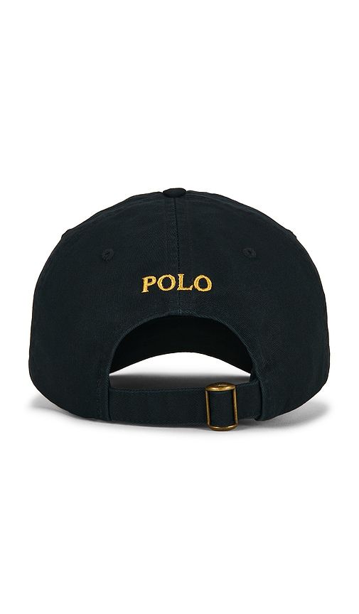 Classic Twill Sport Cap in Black - Polo Ralph Lauren - Modalova