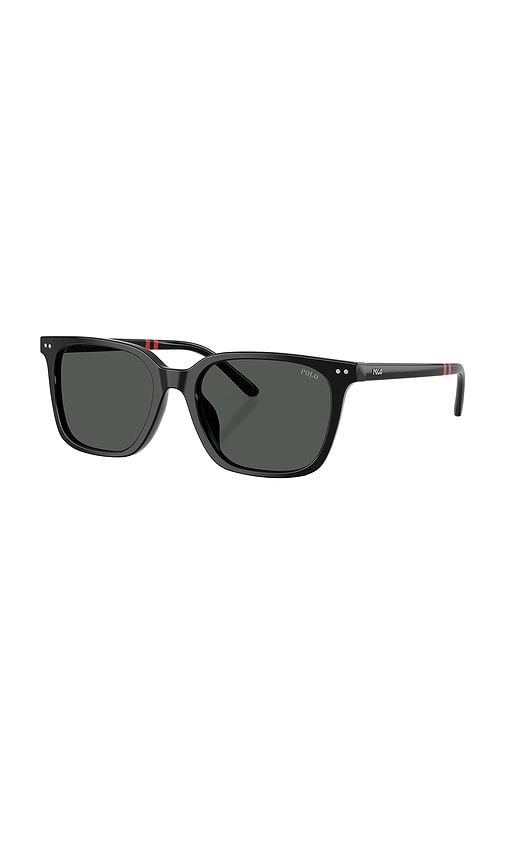 Square Sunglasses in Black - Polo Ralph Lauren - Modalova