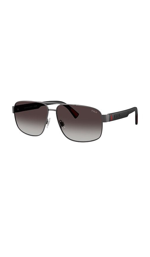 Aviator Sunglasses in Black - Polo Ralph Lauren - Modalova