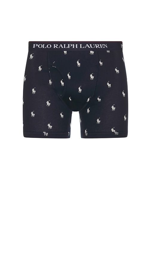 Classic Fit Cotton Boxer Briefs 3 Pack in Multi. - size L (also in M, S, XL/1X, XXL/2X) - Polo Ralph Lauren - Modalova