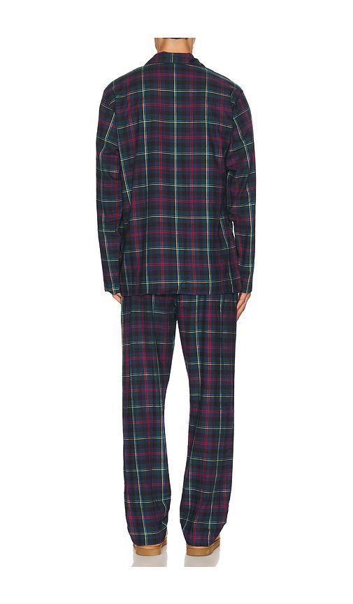 Flannel Long Sleeve PJ Top & PJ Pant Set in Navy. - size L (also in M, S, XL/1X) - Polo Ralph Lauren - Modalova