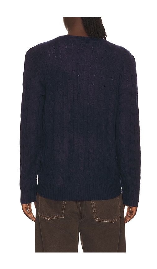 Cable-Knit Wool-Cashmere Sweater in Navy. - size M (also in S, XL/1X, XXL/2X) - Polo Ralph Lauren - Modalova