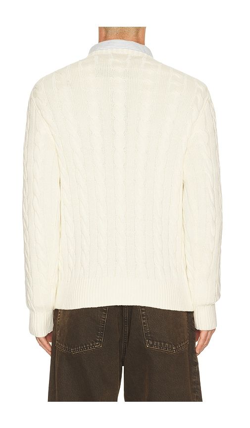 Cable Knit Crewneck Sweater in Cream. - size S (also in XXL/2X) - Polo Ralph Lauren - Modalova