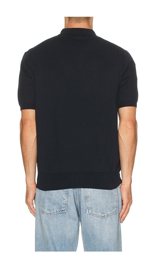 Short Sleeve Cotton Placket Pullover Sweater in Blue. - size S (also in XXL/2X) - Polo Ralph Lauren - Modalova