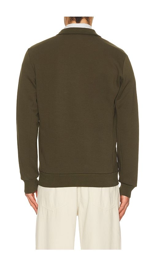 Long Sleeve Double Knit Tech Snap Mocknock Pullover in Olive. - size S (also in XXL/2X) - Polo Ralph Lauren - Modalova