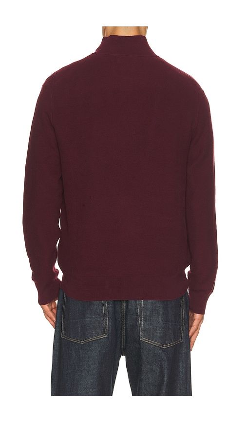 Long Sleeve Cotton 1/2 Zip Pullover Sweater in Burgundy. - size S (also in XXL/2X) - Polo Ralph Lauren - Modalova