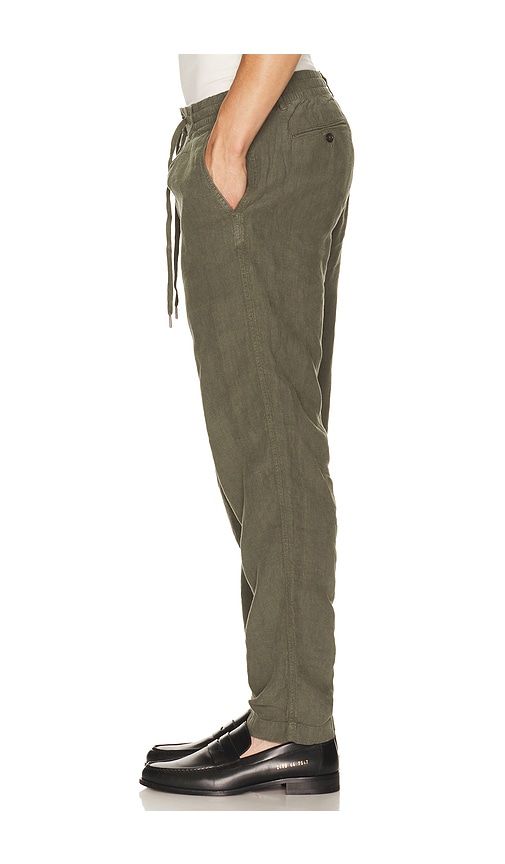 Prepster Linen Pant in Olive. - size S (also in M, L, XL/1X, XXL/2X) - Polo Ralph Lauren - Modalova