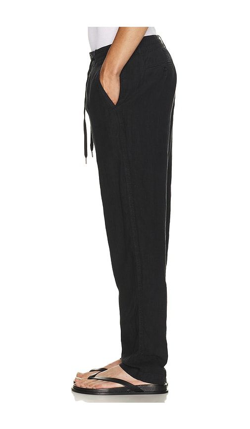 Prepster Linen Pant in Black. - size L (also in M, S, XL/1X) - Polo Ralph Lauren - Modalova