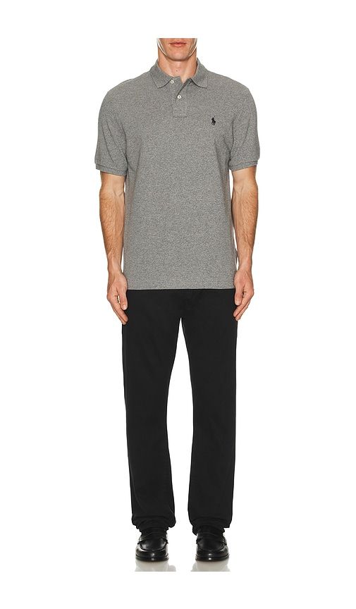 Short Sleeve Mesh Polo in Grey. - size L (also in S, XXL/2X) - Polo Ralph Lauren - Modalova
