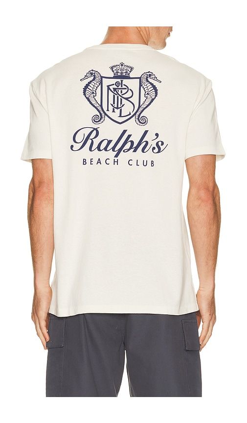 Beach Club Print T-Shirt in White. - size M (also in XXL/2X) - Polo Ralph Lauren - Modalova