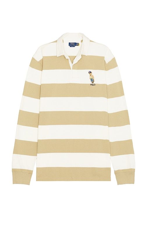 Long Sleeve Basic Mesh Litchfield Bear Rugby Polo in . Taglia L. Also in XL/1X, XXL/2X - Polo Ralph Lauren - Modalova