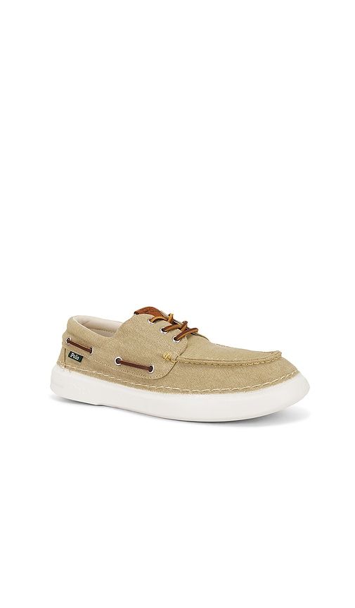 RLite Mariner Canvas Boat Shoe in Brown. - size 10 (also in 13) - Polo Ralph Lauren - Modalova