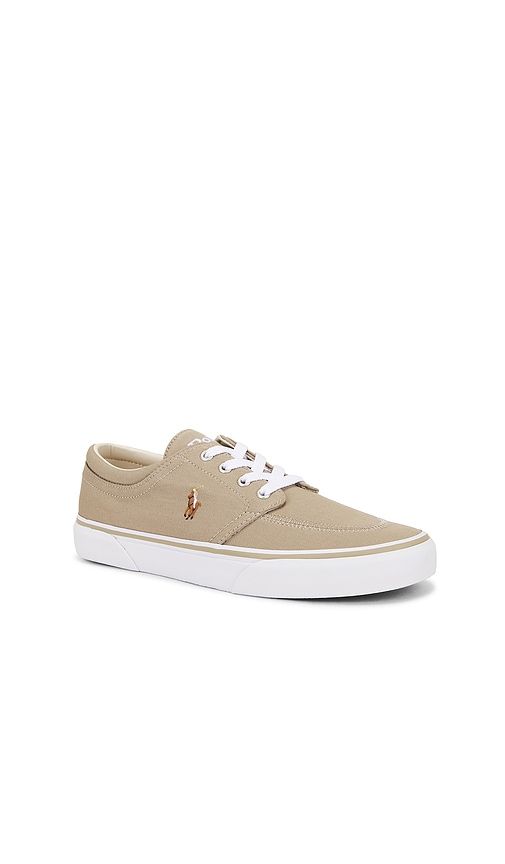 Canvas Faxon Low Top Sneaker in Brown. - size 13 (also in 7, 7.5, 8, 8.5) - Polo Ralph Lauren - Modalova