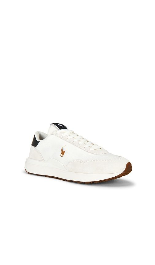 Train 89 Suede & Nylon Low Top Sneaker in White. - size 11 (also in 12, 13) - Polo Ralph Lauren - Modalova