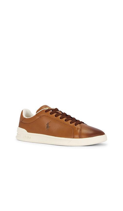 Court II Sneaker in Brown. - size 11 (also in 12, 13, 8, 9) - Polo Ralph Lauren - Modalova