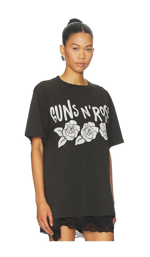 Guns N' Roses Roses Tee in Black. - size L (also in M, S, XL/1X) - Philcos - Modalova