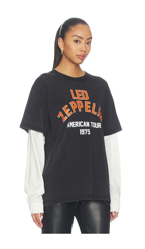 Led Zeppelin American Tour Layered Tee in . - size L (also in M, S, XL/1X) - Philcos - Modalova