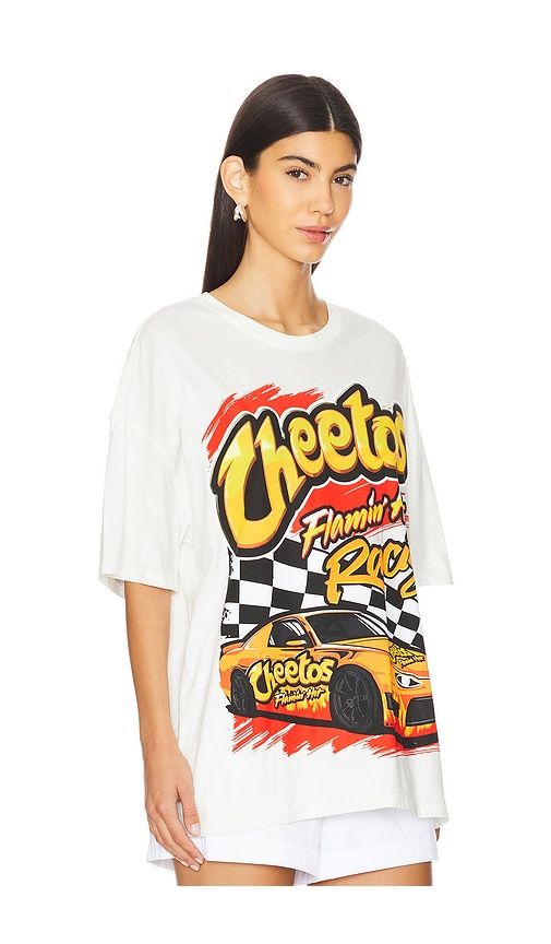 Cheetos Racing Boxy Tee in Cream. - size L (also in M, S, XL/1X) - Philcos - Modalova