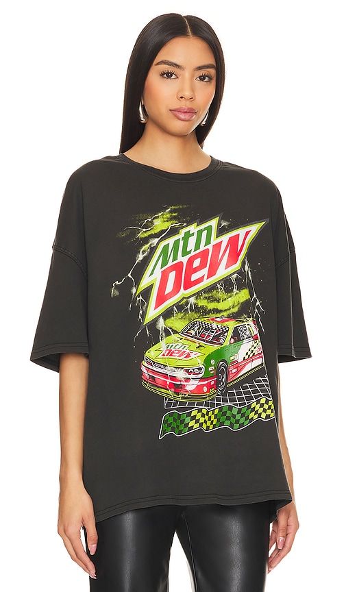 Mountain Dew Racing Oversized Tee in Black. - size M (also in L, S, XL/1X) - Philcos - Modalova