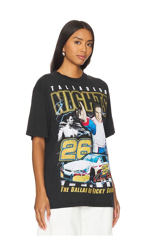 Talladega Nights Collage Boxy Tee in Black. - size L (also in M, S, XL/1X) - Philcos - Modalova