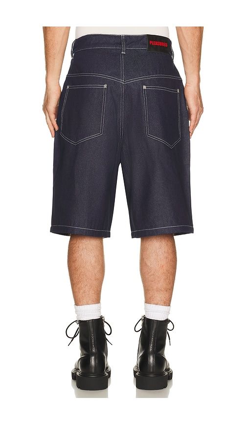 X Zero Skateboards Skull Jorts in Blue. - size 30 (also in 32, 36) - Pleasures - Modalova